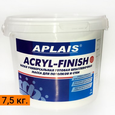 Шпатлевка универсальная для стен и потолка ACRYL-FINISH 7,5 кг.